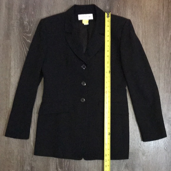 Jones New York fitted wool blazer - Picture 6 of 10